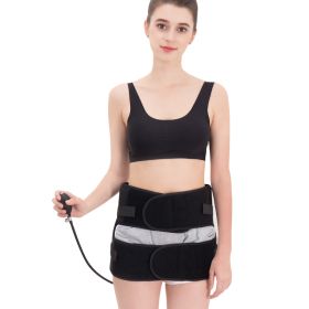 Postpartum Hip Contraction And Pelvic Correction Strap (Color: Black)